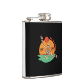 Flasques Squelette avec Voir Bientôt sur un (Droite)