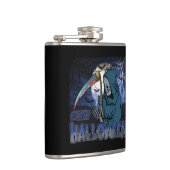 Flasques Squelette Mal Dans La Nuit Noire Effrayant Hallowe (Droite)