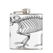 Flasques Squelette vintage de lézard (Devant)