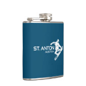 Flasques St. Anton Autriche Snowboarder (Droite)