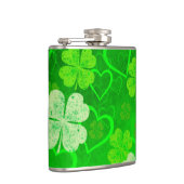 Flasques St. Patrick's Day Clovers and Hearts (Droite)