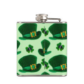 Flasques St. Patrick's Day Clovers et Leprechaun Casquette (Dos)