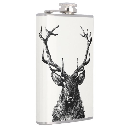 Flasques Stag Reindeer Rustique (Droite)