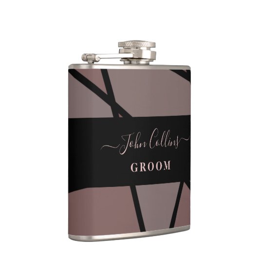 Flasques Stained Glass Imitation to Groom (Droite)