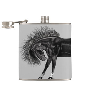 Flasques Stallion noir