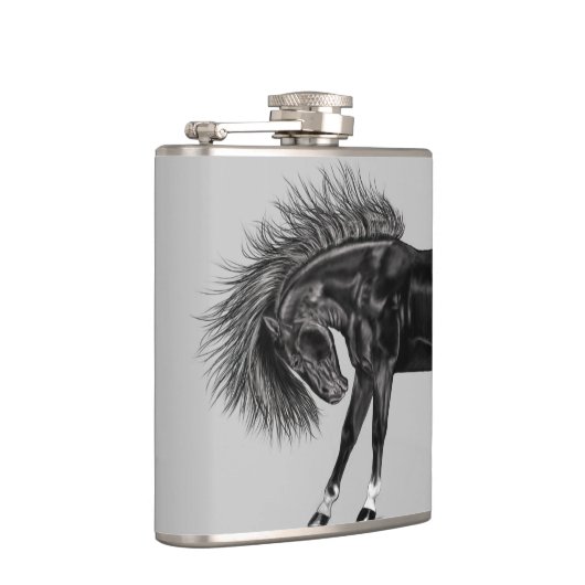 Flasques Stallion noir (Droite)