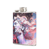Flasques Statue cool Vaporwave de David en rose (Gauche)