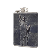 Flasques Statue de la peinture de liberté (Gauche)