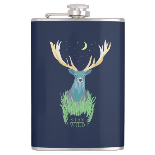 FLASQUES STAY WILD FLASK (Devant)