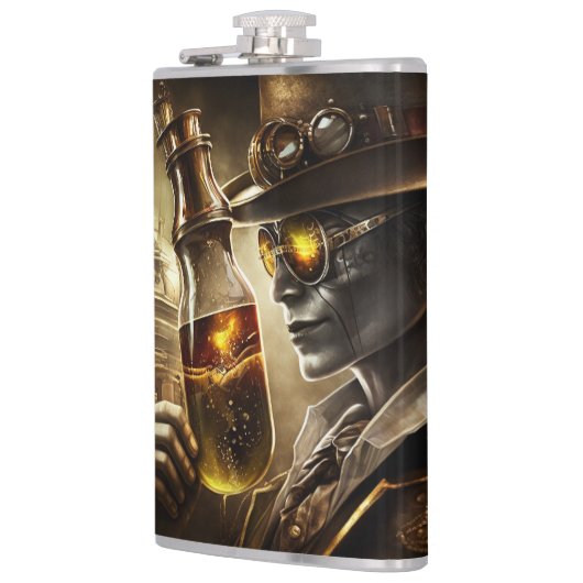 Flasques Steampunk Jazz (Gauche)
