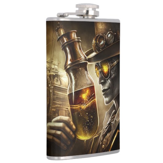 Flasques Steampunk Jazz (Droite)