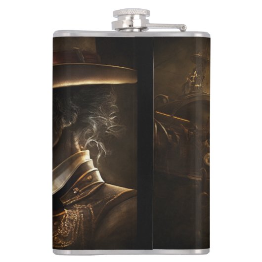 Flasques Steampunk Jazz (Dos)