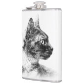 Flasques Stella le chat gris (Gauche)