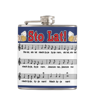 Flasques Sto Lat ! Chanson Avec Beer Mugs