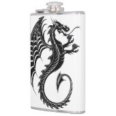 Flasques Style de tatouage en forme de dragon noir (Gauche)