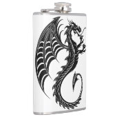 Flasques Style de tatouage en forme de dragon noir (Droite)