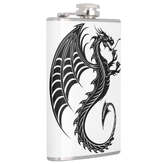 Flasques Style de tatouage en forme de dragon noir (Droite)