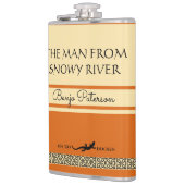 Flasques Style rétro Banjo Paterson (Gauche)