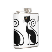 Flasques Style Vintage Chat noir (Droite)