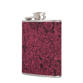 Flasques Succulents à Viva Magenta- Couleur de l'année 2023 (Gauche)