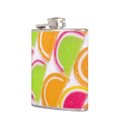 Flasques Sucrerie différente colorée de gelée (Gauche)