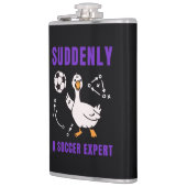 Flasques Suddenly a soccer expert (Gauche)