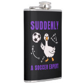 Flasques Suddenly a soccer expert (Droite)