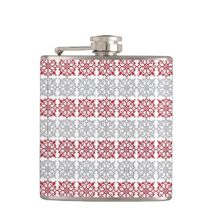 Flasques SUN traditionnel letton motif géométrique I