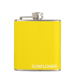 Flasques Sunflower jaune Nom de la couleur