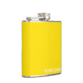 Flasques Sunflower jaune Nom de la couleur (Droite)