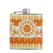 Flasques Sunshine Happiness - Soleil avec lunettes de solei (Devant)