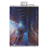 Flasques Super loup noir et blanc (Dos)