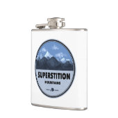 Flasques Superstition Montagnes Arizona Camping (Gauche)