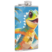 Flasques Surf Gecko Riding Les Vagues (Droite)