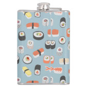 Flasques Sushi Nigiri Maki Roll Motif (Dos)