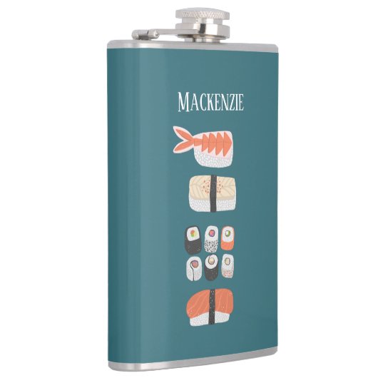 Flasques Sushi personnalisé (Droite)