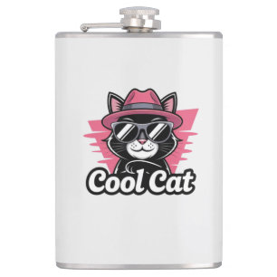 Flasques Swagger du chat cool