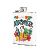 Flasques Sweet Summer Time Beach | Île tropicale (Gauche)