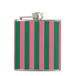Flasques Sweetheart Rose Pickle Vert Rayure