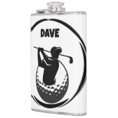 Flasques Swing de golf masculin & Balle de golf (Gauche)