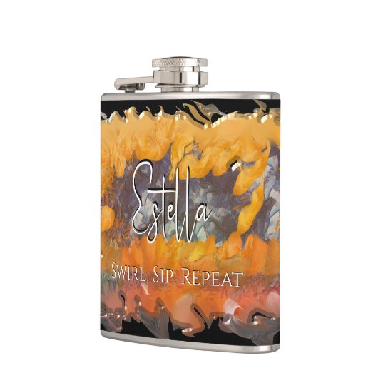 Flasques Swirl, Sip, Repeat Sunset 0612 (Gauche)