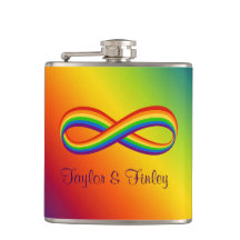 Symbole d'amour arc-en-ciel infini Gay pride perso