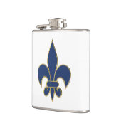 Flasques Symbole de Fleur de Lis (Gauche)