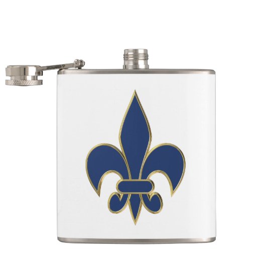Flasques Symbole de Fleur de Lis (Ouvert)