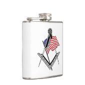 Flasques Symbole de la franc-maçonnerie américaine (Droite)