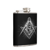 Flasques Symbole de la franc-maçonnerie des yeux Illuminati (Droite)