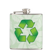 Flasques Symbole de recyclage (Devant)