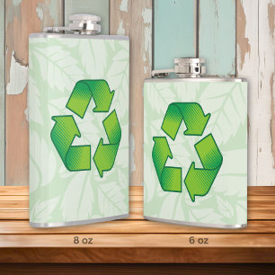 Flasques Symbole de recyclage