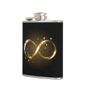 Flasques Symbole d'infini doré (Gauche)