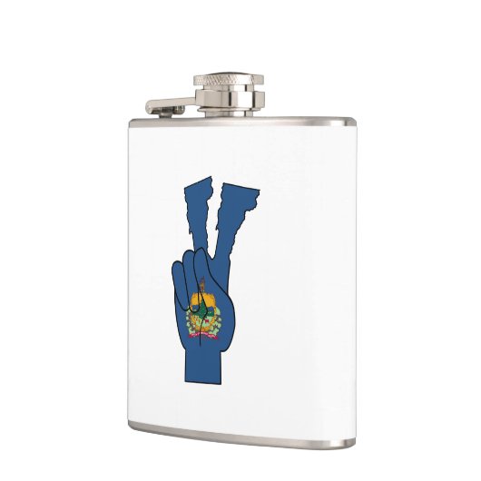 Flasques SYMBOLE Drapeau du Vermont (Gauche)